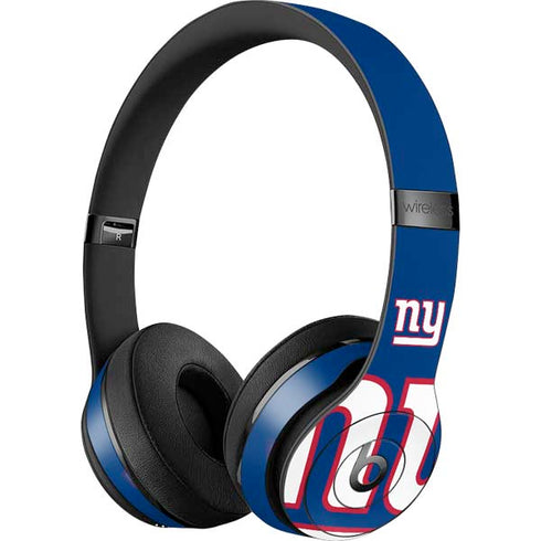 NFL New York Giants Large Logo Beats Solo 3 Wireless Skin